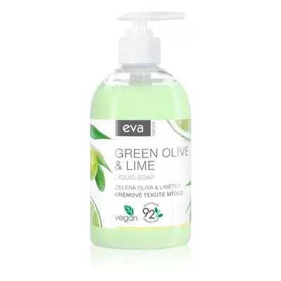 Eva Natura Green olive & Lime krémové tekuté mýdlo na ruce 500 ml