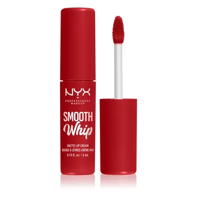 NYX Professional Makeup Smooth Whip Matte Lip Cream sametová rtěnka s vyhlazujícím efektem odstí