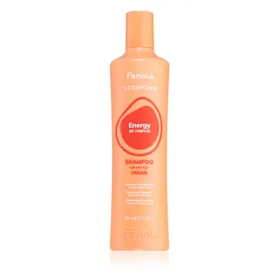 Fanola Vitamins Energizing Shampoo energizující šampon pro slabé vlasy s tendencí vypadávat 350 