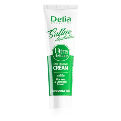 Delia Cosmetics Satine Depilation Ultra-Delicate depilační krém pro citlivou pokožku