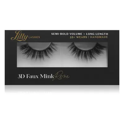 Lilly Lashes 3D Faux Mink umělé řasy typ Rome 1 pár