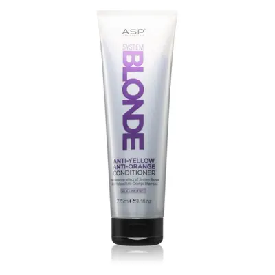 ASP System Blonde Anti-Yellow kondicionér pro blond a šedivé vlasy 275 ml