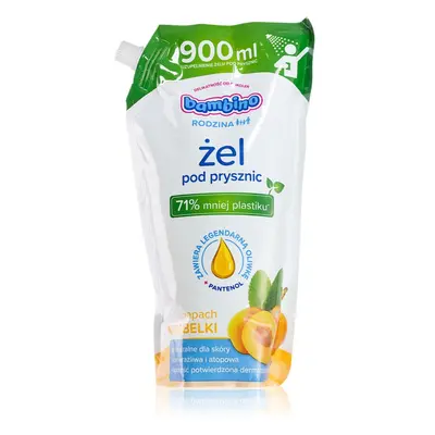 Bambino Family Refill Mirabelle sprchový gel a šampon 2 v 1 náhradní náplň 900 ml