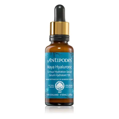 Antipodes Maya Hyaluronic 72-Hour Hydration Serum intenzivně hydratační pleťové sérum 30 ml