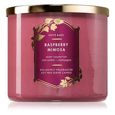 Bath & Body Works Raspberry Mimosa vonná svíčka 411 g