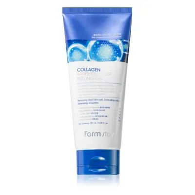 Farmstay Collagen Water Full Moist peelingový gel 180 ml