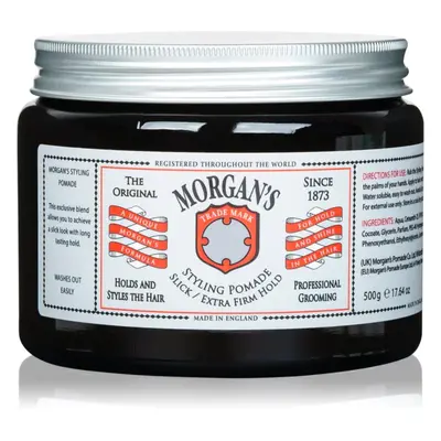 Morgan's Styling Pomade Slick and Extra Firm Hold pomáda na vlasy s extra silnou fixací 500 ml