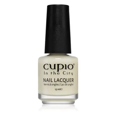 Cupio In The City lak na nehty odstín French Milky White 15 ml