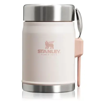 Stanley The Legendary Food Jar + Spork jídelní box s vidličkou Rose Quartz 400 ml