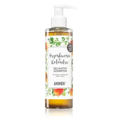 Anwen Peach & Coriander zklidňující šampon pro suchou a citlivou pokožku hlavy 200 ml