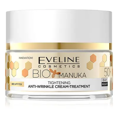 Eveline Cosmetics Bio Manuka zpevňující a vyhlazující krém 50+ 50 ml