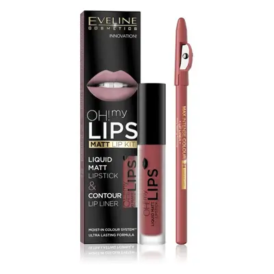 Eveline Cosmetics OH! my LIPS Matt sada na rty 15 2 ks