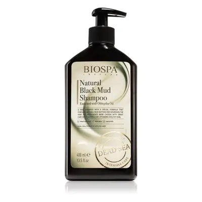 Sea of Spa Bio Spa Natural Black Mud vyživující šampon pro vlasy bez vitality 400 ml