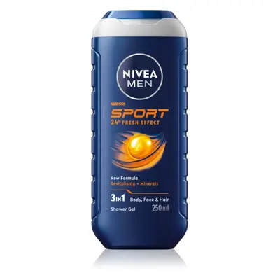 Nivea Men Sport sprchový gel s minerály pro muže 250 ml