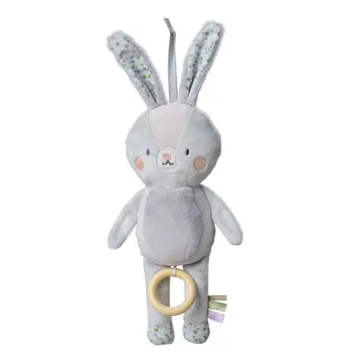 Taf Toys Easier Sleep Rylee Musical Bunny kontrastní závěsná hračka s melodií 1 ks