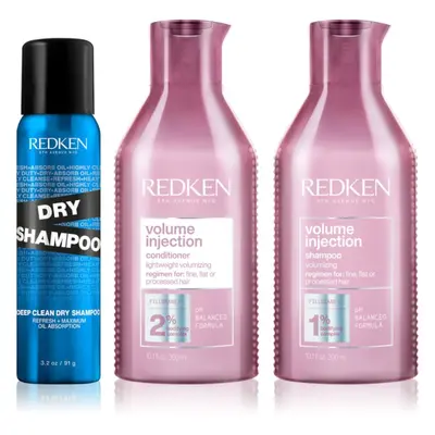 Redken Volume Injection výhodné balení pro objem vlasů