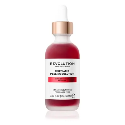 Revolution Skincare Multi Acid Peeling Solution hloubkově čisticí peeling s AHA kyselinami 60 ml