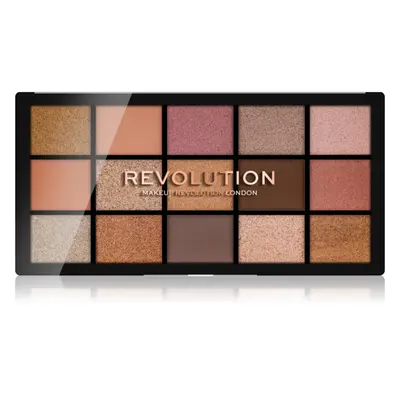 Makeup Revolution Reloaded paleta očních stínů odstín Fundamental 15x1,1 g