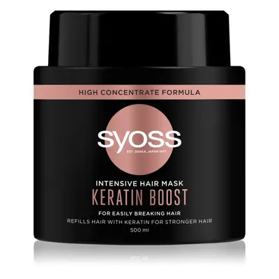 Syoss Keratin Boost keratinová maska na vlasy 500 ml