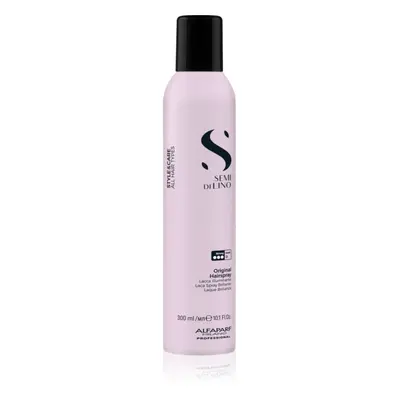 Alfaparf Milano Semi di Lino Style&Care Original Hairspray silný lak na vlasy pro lesk pro všech