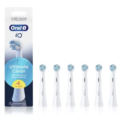 Oral B iO Ultimate Clean náhradní hlavice pro zubní kartáček White 6 ks