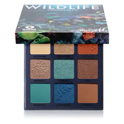 Barry M Wildlife Ocean paletka očních stínů 10,8 g