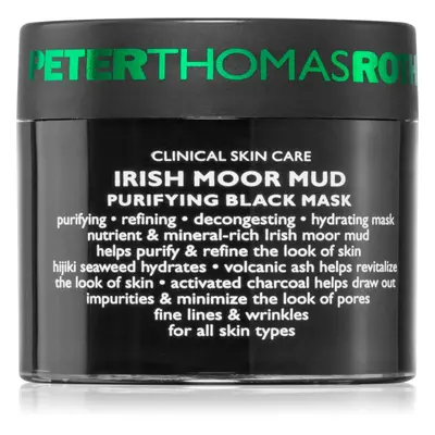 Peter Thomas Roth Irish Moor Mud Purifying Black Mask čisticí černá maska 50 ml