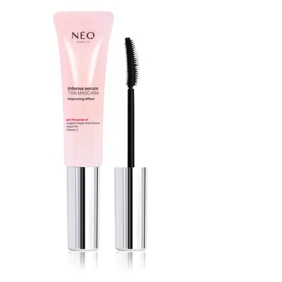 NEO MAKE UP Intense Serum Tan Mascara posilující řasenka s regeneračním účinkem odstín Black 9 m