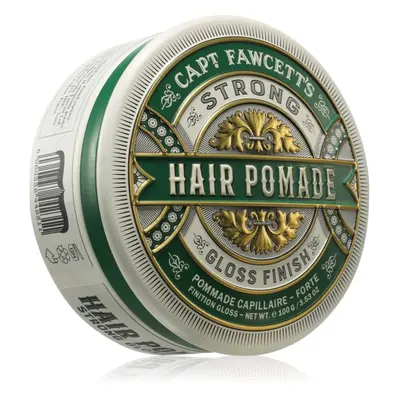 Captain Fawcett Hair Pomade Strong Gloss Finish pomáda na vlasy pro muže 100 g