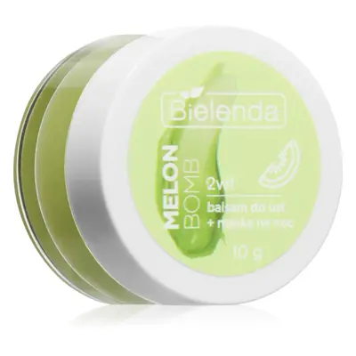 Bielenda Lip Care Lip Balm + Night Mask balzám na rty s vůní Melon Bomb 10 g