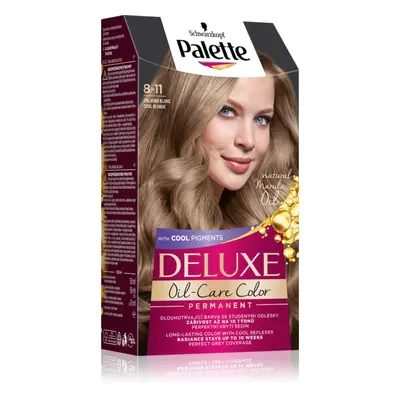 Schwarzkopf Palette Deluxe permanentní barva na vlasy odstín 8-11 Cool Blonde 1 ks