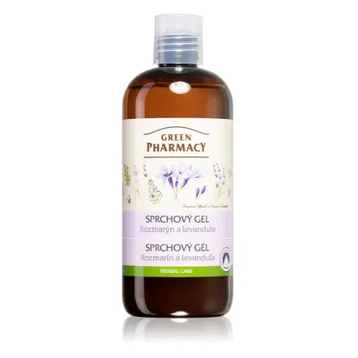 Green Pharmacy Rosemary & Lavender Shower Gel pečující sprchový gel 500 ml