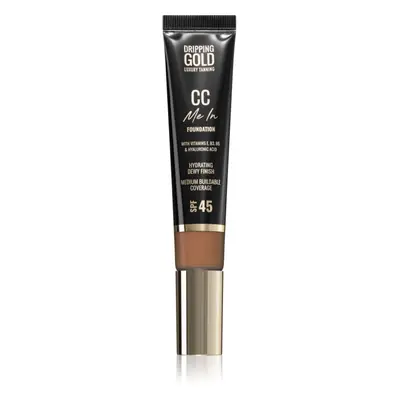 Dripping Gold CC Me In lehký make-up SPF 45 odstín Toasted 08 32 ml