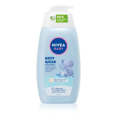 NIVEA BABY jemný sprchový gel 450 ml