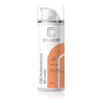 Canneff Balance CBD Multiprotective BB Cream hydratační krém pro všechny typy pleti 50 ml