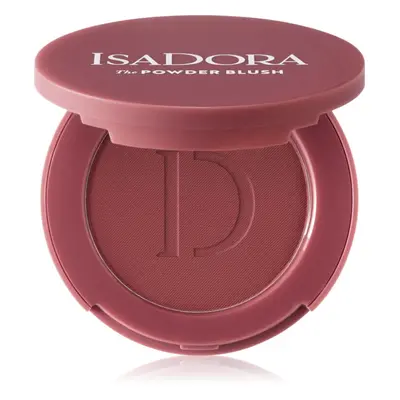 IsaDora The Powder Blush pudrová tvářenka odstín 11 Deep Berry 4.5 g