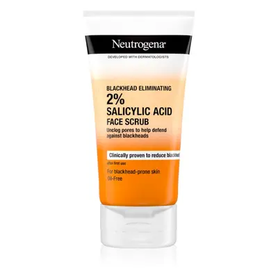 Neutrogena Blackhead Eliminating peeling proti černým tečkám 150 ml