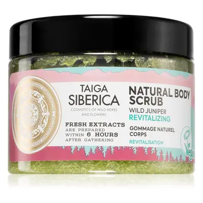 Natura Siberica Taiga Siberica Wild Juniper tělový peeling 300 ml