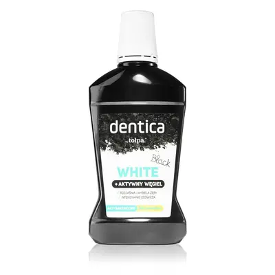 Tołpa Dentica Black White bělicí ústní voda s aktivním uhlím 500 ml