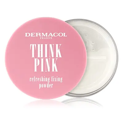 Dermacol Think Pink transparentní sypký pudr 10 g