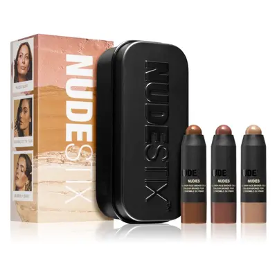 Nudestix Mini Soft & Warm Nudies sada dekorativní kosmetiky