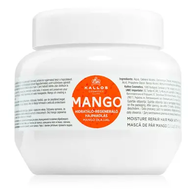 Kallos KJMN Professional Mango posilující maska s mangovým olejem 275 ml