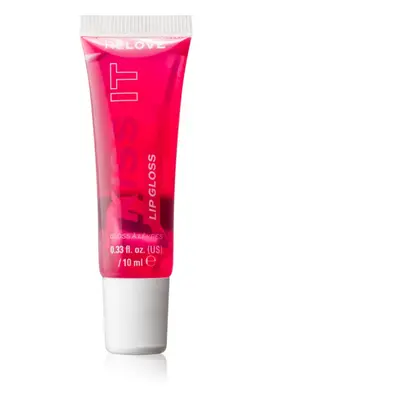 Revolution Relove Kiss It hydratační lesk na rty odstín Raspberry Pink 10 ml