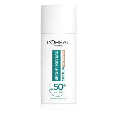 L’Oréal Paris Bright Reveal rozjasňující tónovací fluid proti tmavým skvrnám SPF 50+ 50 ml