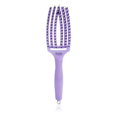 Olivia Garden Fingerbrush Bloom plochý kartáč Lavender 1 ks