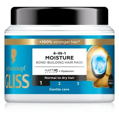 Schwarzkopf Gliss Aqua Revive hydratační maska pro normální až suché vlasy 400 ml