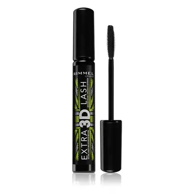 Rimmel Extra 3D Lash objemová a prodlužující řasenka odstín 003 Extreme Black 8 ml