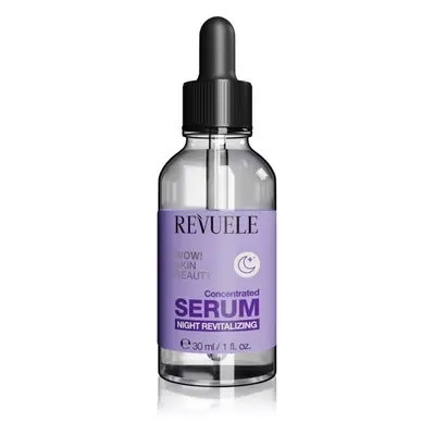 Revuele WOW! Skin Beauty Concentrated Serum Night Revitalizing noční sérum proti vráskám s hydra