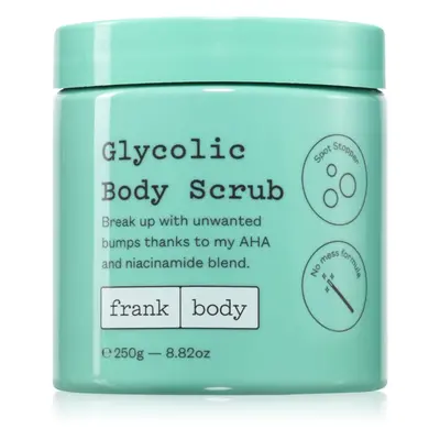 Frank Body Glycolic tělový peeling s AHA kyselinami 250 g