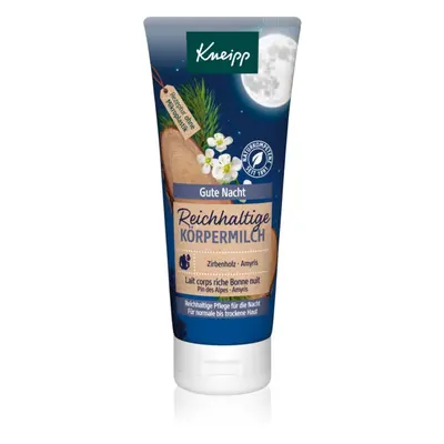 Kneipp Good Night intenzivní hydratační tělové mléko s bambuckým máslem 200 ml